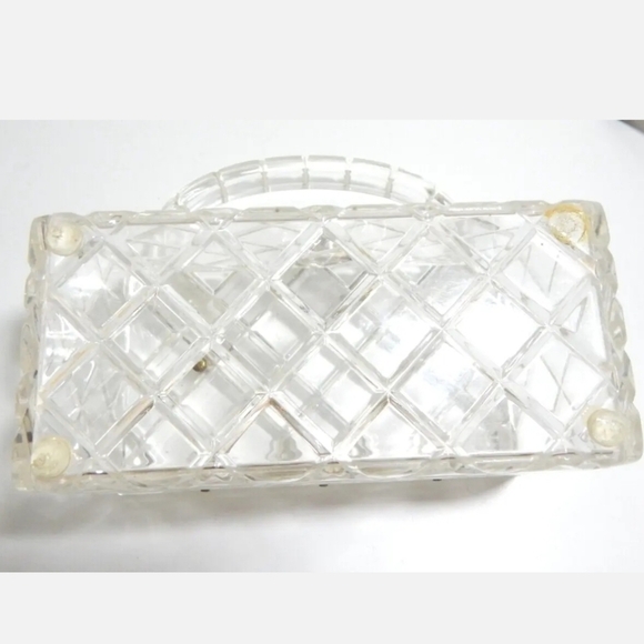 Charles S. Kahn Vintage Lucite Box Purse - Picture 3 of 8